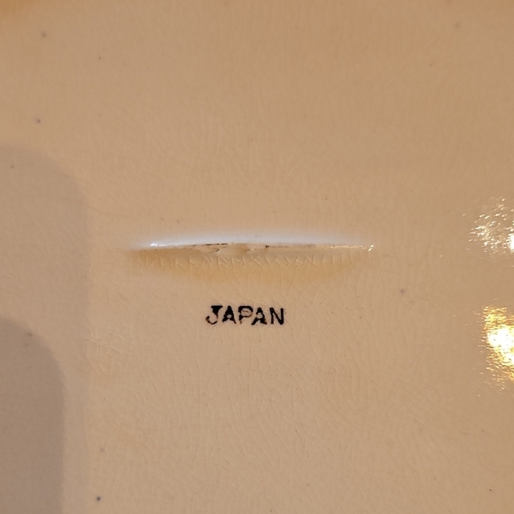 Vintage Blue Willow Oval 10' Serving Bowl - Picture 4 of 11